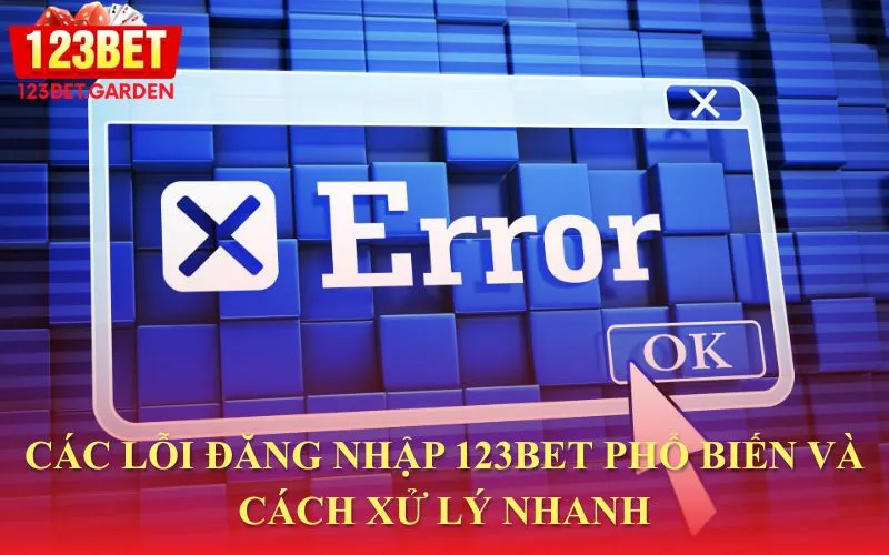 Các lỗi đăng nhập