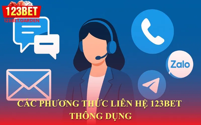 Tổng hợp các cách thức liên lạc thông dụng với 123bet