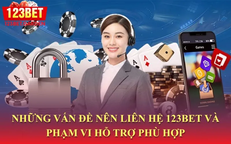 Các trường hợp nên tìm đến bộ phận hỗ trợ và phạm vi hỗ trợ phù hợp