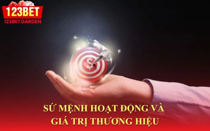 Mục tiêu hoạt động và những giá trị cốt lõi của thương hiệu 123bet